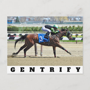 Gentrifizieren Postkarte
