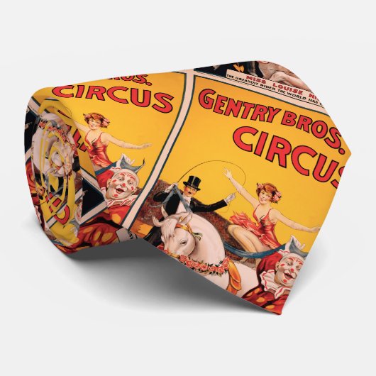 Gentry Bros. Circus Krawatte (Gerollt)