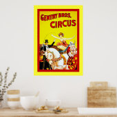 Gentry Bros Circus Poster (Küche)