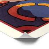 Gentry Bros. Vintager Zirkus Poster (Ecke)