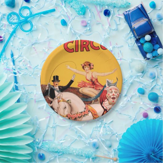 Gentry Bros. Zirkus Pappteller (Party)