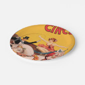 Gentry Bros. Zirkus Pappteller (Schrägansicht)