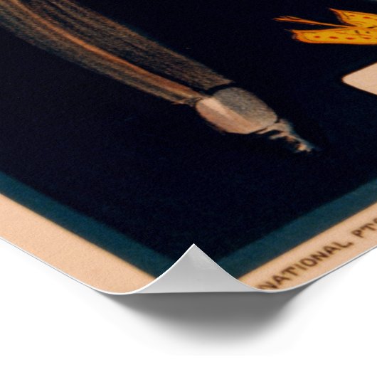 Gentry Bros. Zirkus Poster (Ecke)