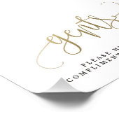 Gents Wedding Bad Sign Wählen Sie Ihre Größe Fotodruck (Ecke)