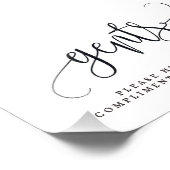 Gents Wedding Bad Sign Wählen Sie Ihre Größe Fotodruck (Ecke)