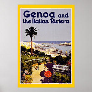 Genua Genova Italien Poster