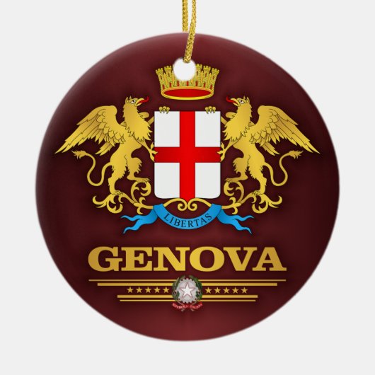 Genua (Genua) Keramikornament (Vorne)