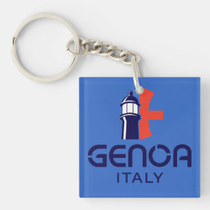 Genua Italien Europa Schlüsselanhänger