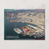 Genua - Italien Postkarte (Vorderseite)