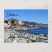 Genua-Küste Postkarte (Vorderseite)