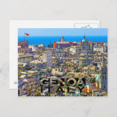 Genua Postkarte (Vorne/Hinten)