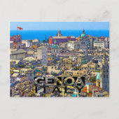 Genua Postkarte (Vorderseite)