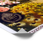 Genua und die italienische Rivera Poster (Ecke)