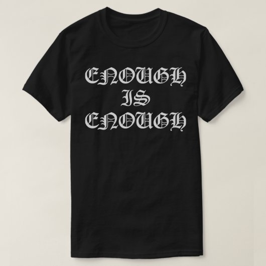 Genug 1 T-Shirt (Design vorne)