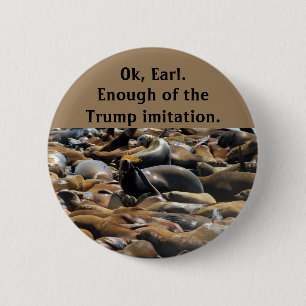 Genug der Trumpfnachahmung Button