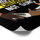 Genug End Gun Gewalt Awareness Day Wear Orange Poster (Ecke)