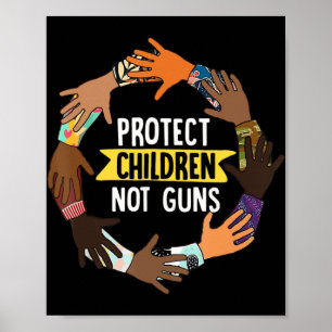 Genug End Gun Gewalt Awareness Day Wear Orange Poster