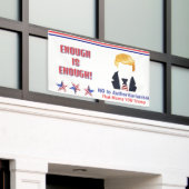 Genug ist genug Banner (Äußeres Gebäude)