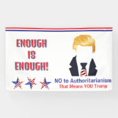 Genug ist genug Banner (Horizontal)