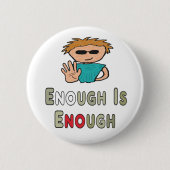 Genug ist genug button (Vorderseite)