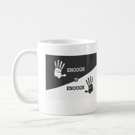 GENUG IST GENUG KAFFEETASSE (Links)