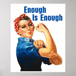 Genug ist genug poster