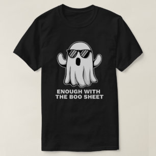 Genug mit dem Spuk-Blatt Lustiger Geist T-Shirt