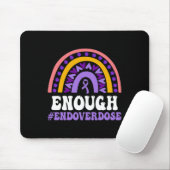 Genug Überdosierung Pruple Ribbon Opioid Überdosie Mousepad (Mit Mouse)