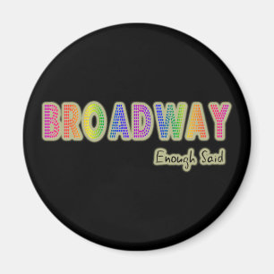 Genügend Broadway sagte Magneten Magnet