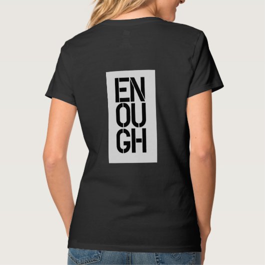 genügend Dament-stück T-Shirt (Rückseite)