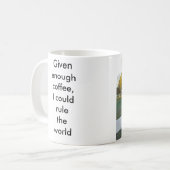 Genügend Kaffee gegeben Kaffeetasse (Vorderseite Links)