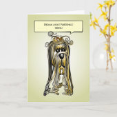 Genügend über Pandemien, anpassbare lustige Karte (Gelbe Blume)