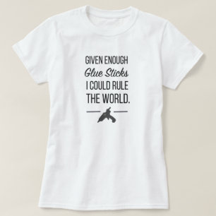 Genügenden Kleber-Stöcken könnte mich gegeben d T-Shirt