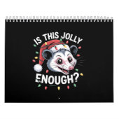 Genügt das? Christmas Opossum Sarcastic Kalender (Titelbild)