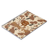 Genuine 100% Latte | Cowhide Coffee Aesthetic Notizblock (Linke Seite)