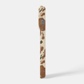 Genuine 100% Latte Mug | Cowhide Coffee Aesthetic iPhone Hülle (Linke Seite)