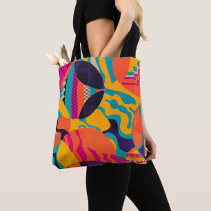 Genuine Abstrakte Malerei Tasche