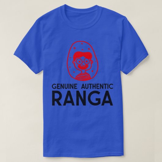 Genuine Authentic Ranga funny design T-Shirt (Design vorne)
