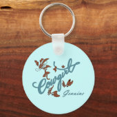 Genuine Cowgirl Schlüsselanhänger (Vorderseite)