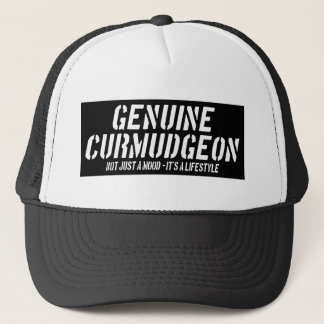 Genuine Curmudgeon Just A Mood It's A Lifestyle Truckerkappe