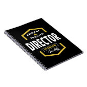 Genuine Director Gift Ideas Notizblock (Rechte Seite)