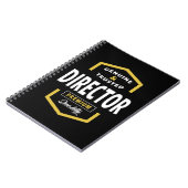 Genuine Director Gift Ideas Notizblock (Linke Seite)