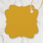 Genuine Heroes Foil Favor Tag (Rückseite)