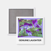 Genuine Laughter Magnet (Vorderseite/Rückseite)