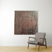 Genuine leather texture backgroundr close-up, embo wandteppich (Beispiel (Horizontal))