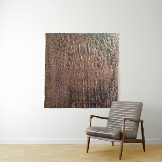 Genuine leather texture backgroundr close-up, embo wandteppich (Beispiel (Horizontal))