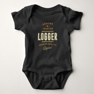 Genuine Logger Baby Strampler