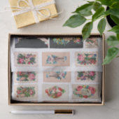 Genuine (nicht KI) Hand Whimsy Ephemera Seidenpapier (Geschenk)