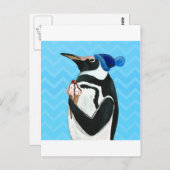 Genuine Penguin Postkarte (Vorne/Hinten)