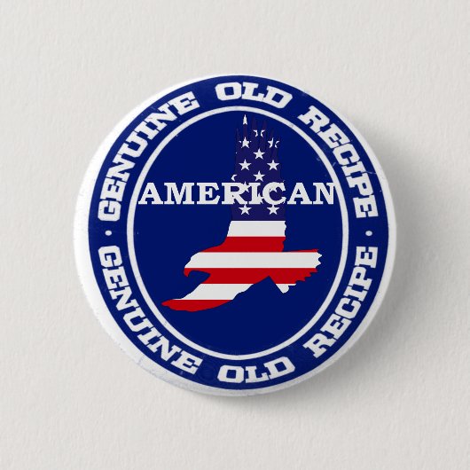 Genuine Recipe American Button (Vorderseite)